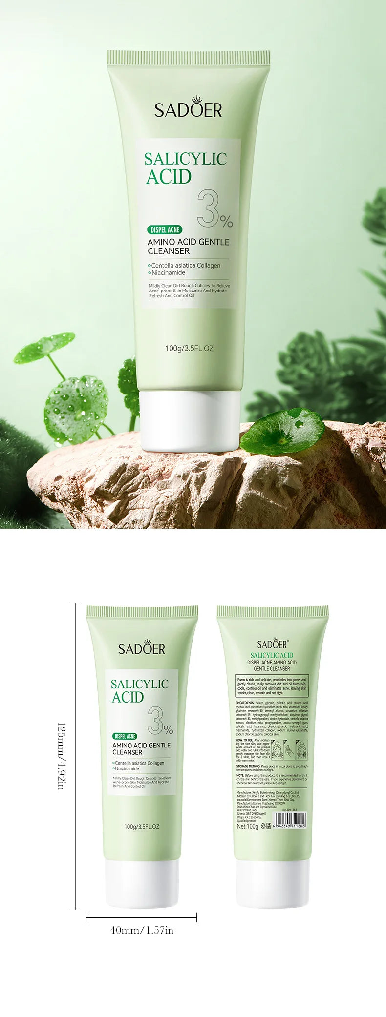 Salicylic Acid Facial Cleanser