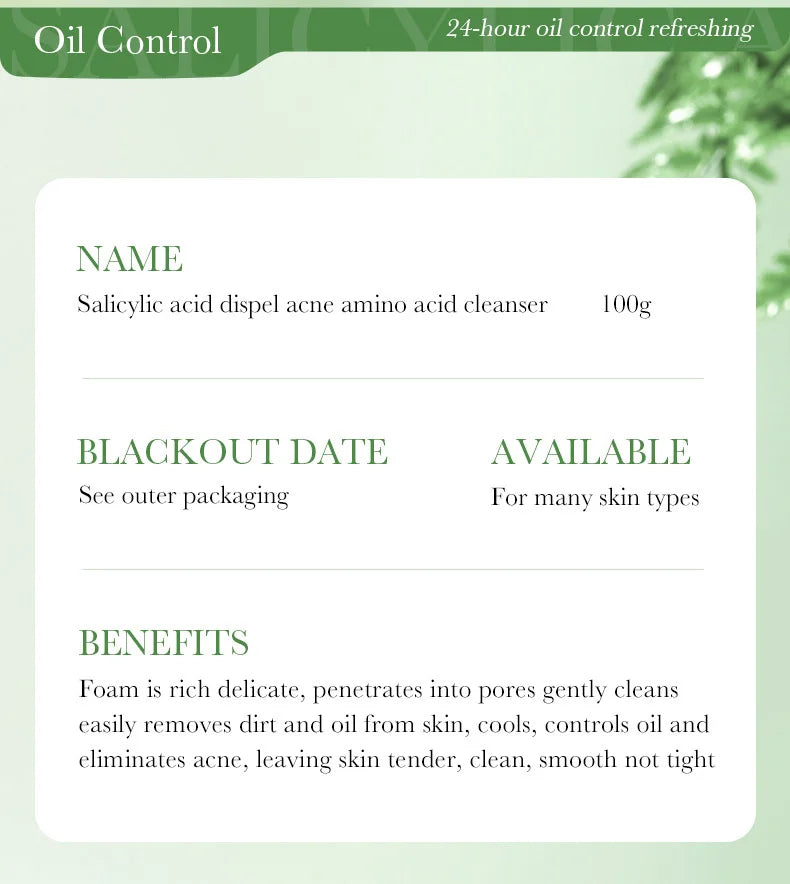 Salicylic Acid Facial Cleanser