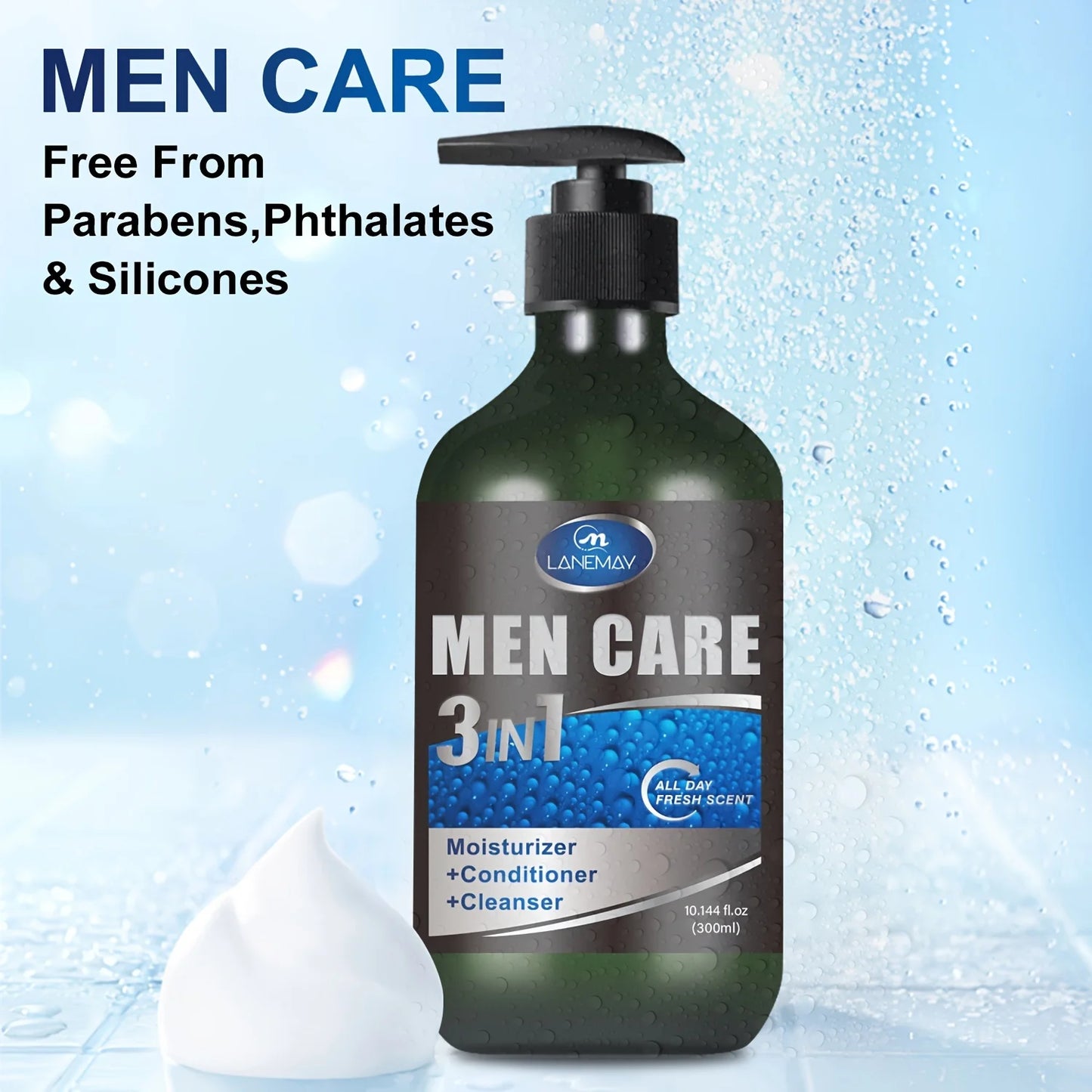 Men 3 in 1 Wash