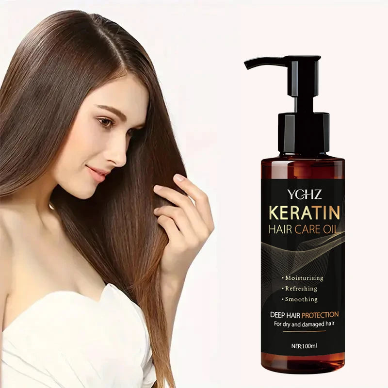 Keratin Smoothing Hair Oil