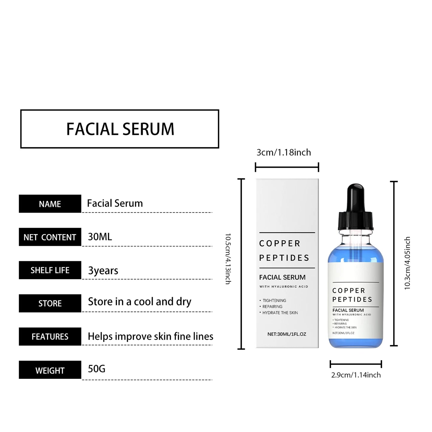 Hyaluronic Glow Facial Serum