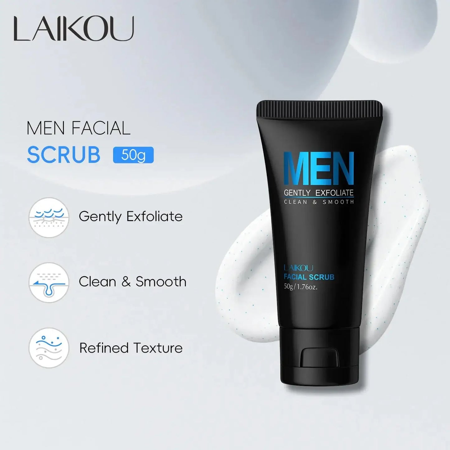 Men Facial Scrub Cleanser