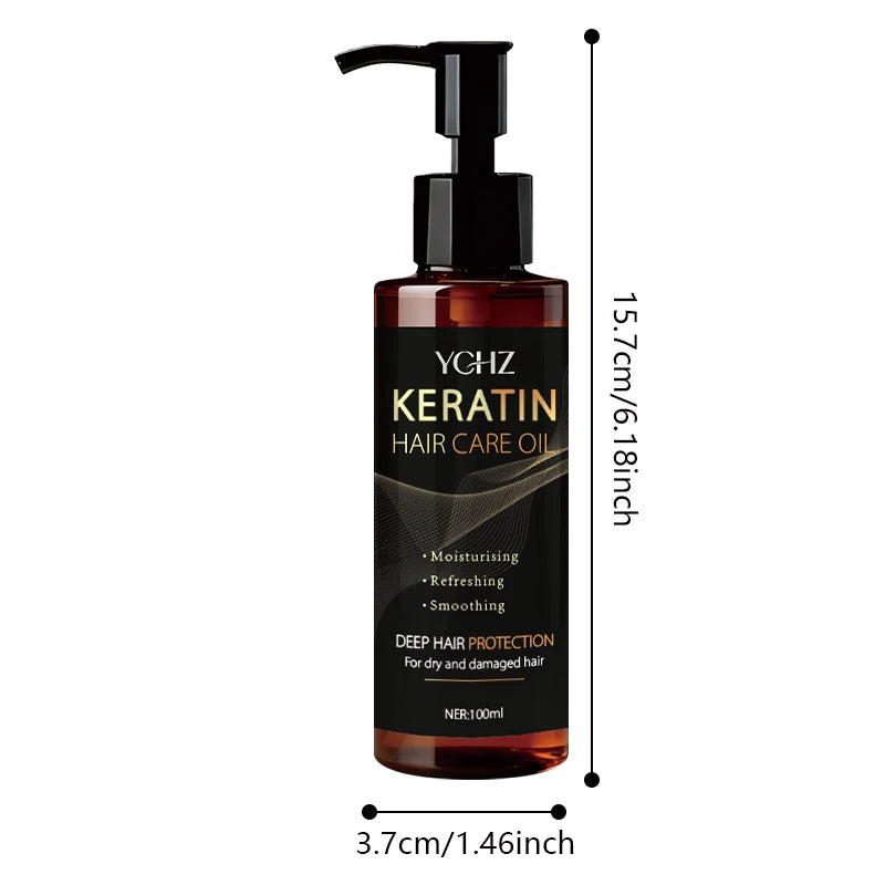 Keratin Smoothing Hair Oil
