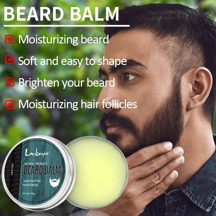 Beard Oil Balm Set