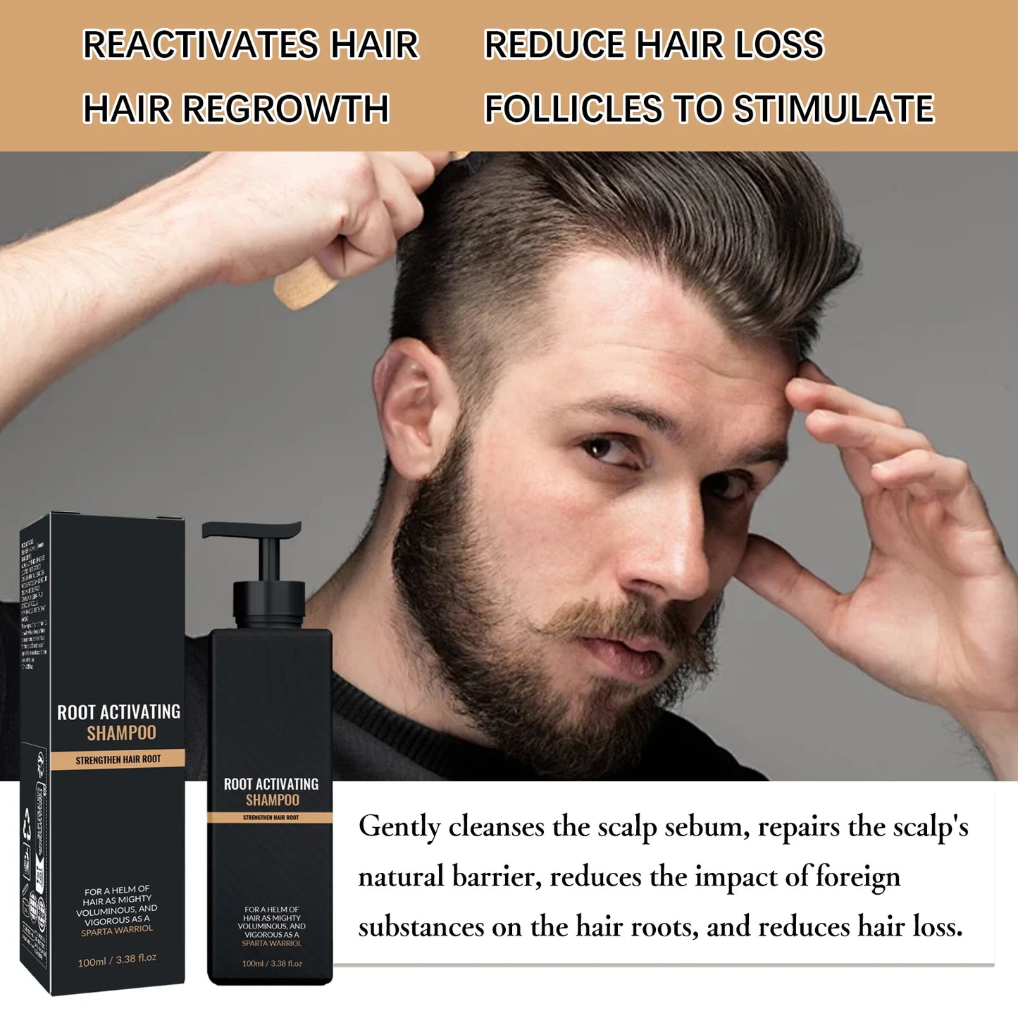 Men Hair Growth Shampoo