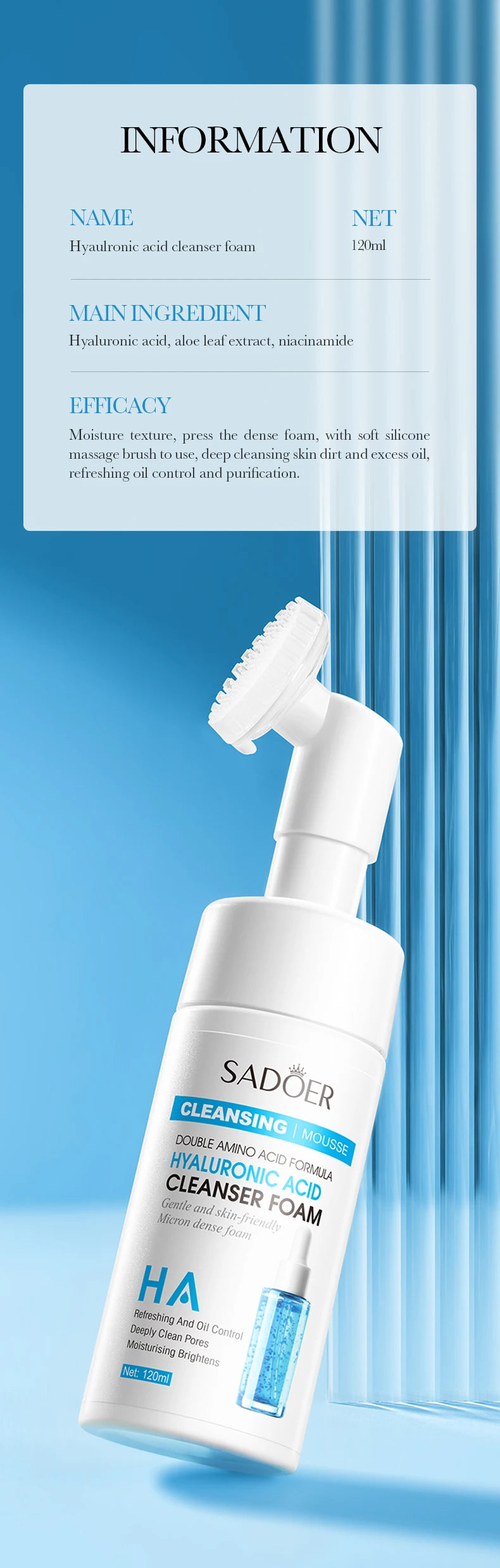 Hydrating Facial Cleanser Foam