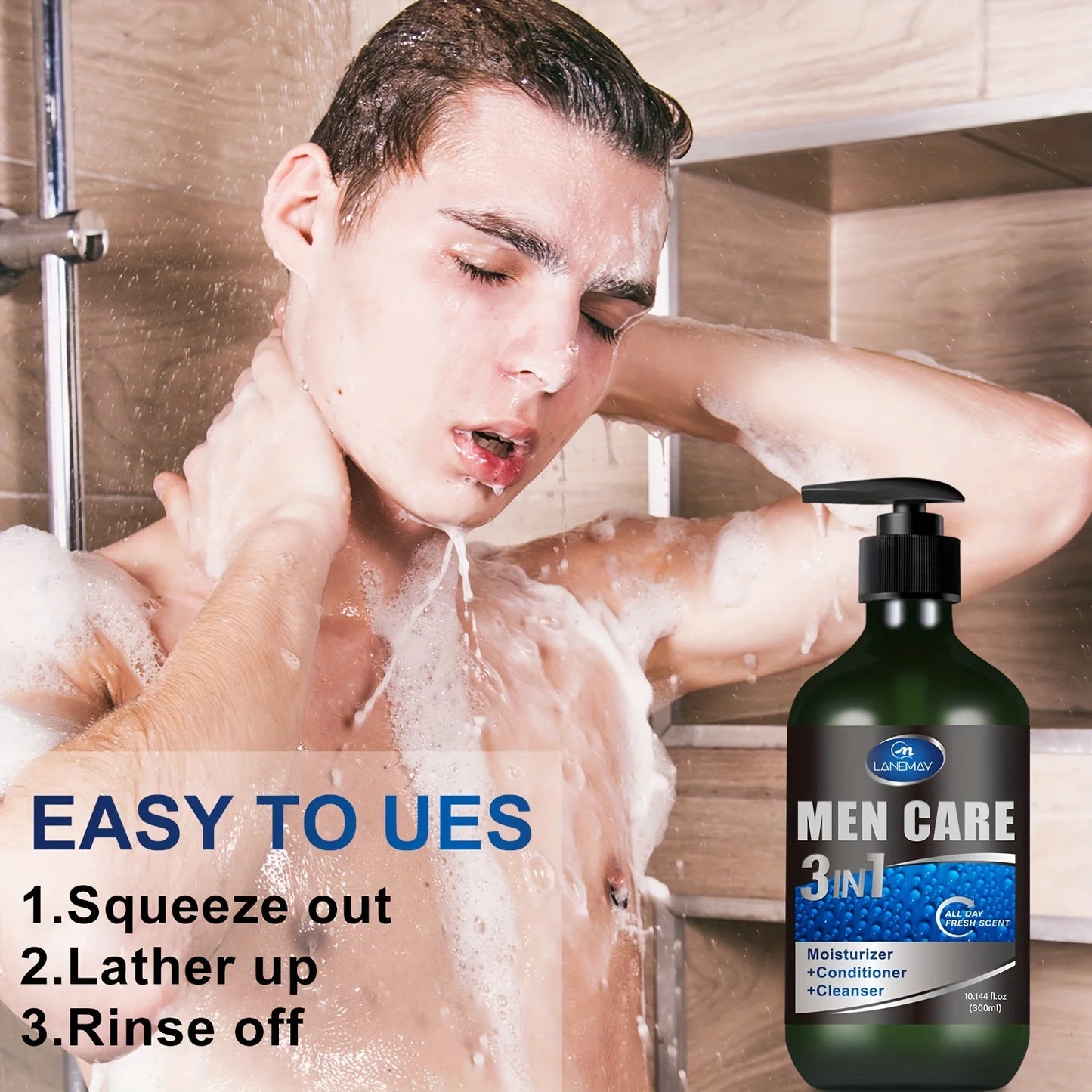 Men 3 in 1 Wash