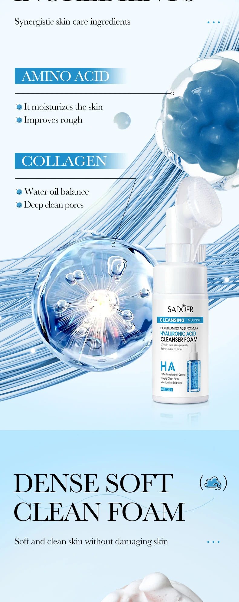 Hydrating Facial Cleanser Foam