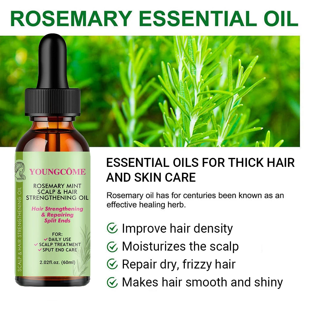 Rosemary Mint Hair Oil