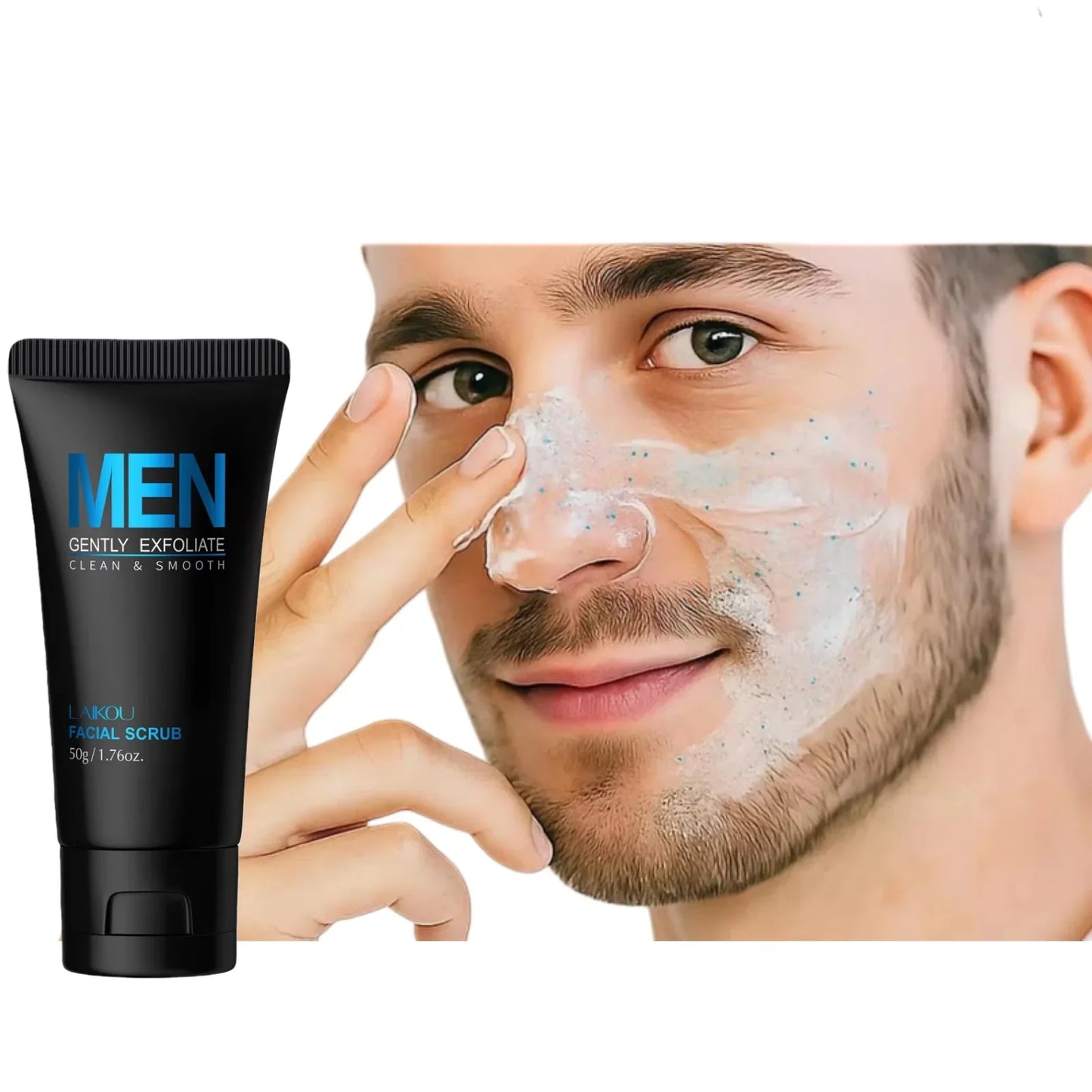 Men Facial Scrub Cleanser