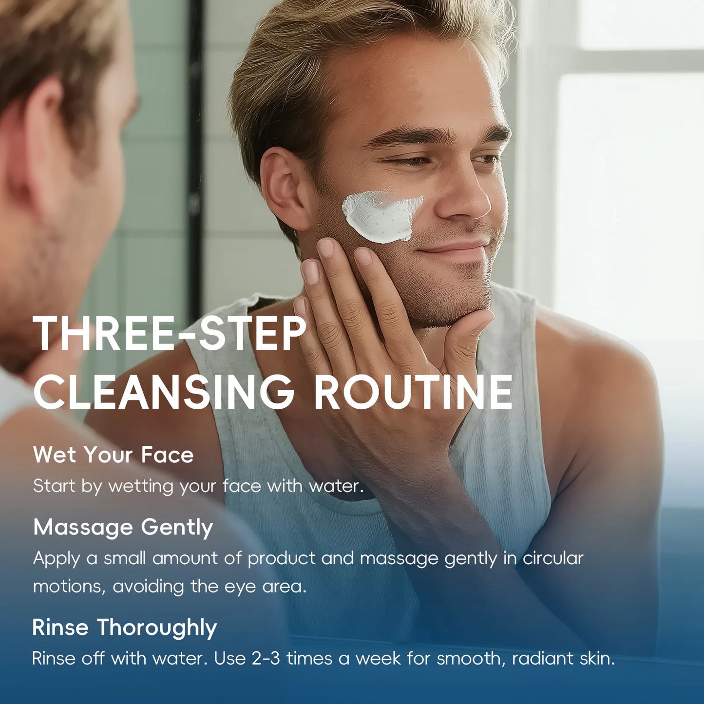 Men Facial Scrub Cleanser