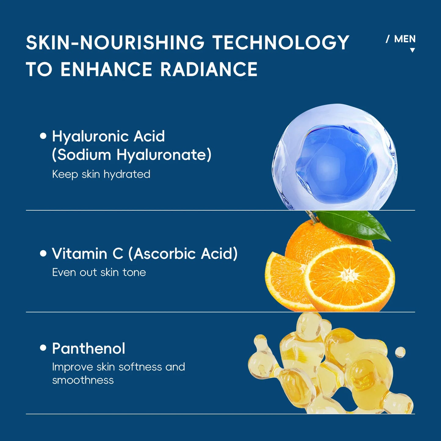 Men Facial Scrub Cleanser