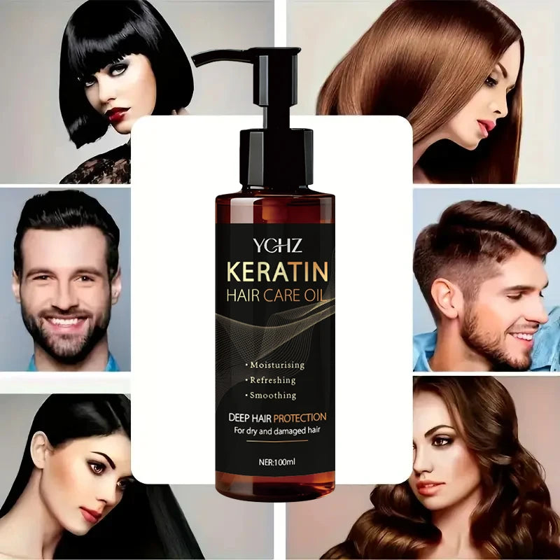 Keratin Smoothing Hair Oil