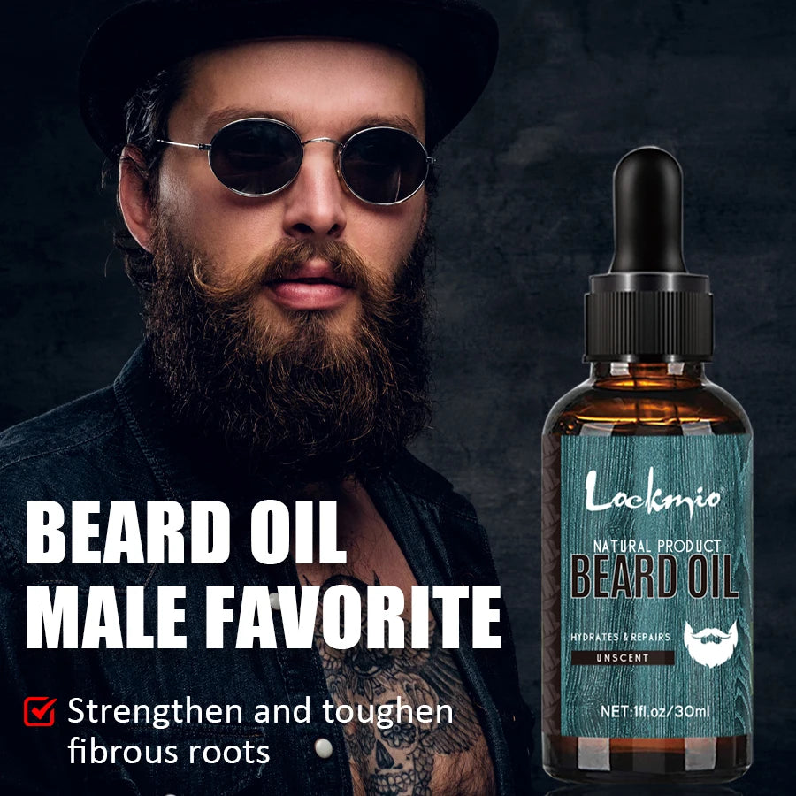Beard Oil Balm Set