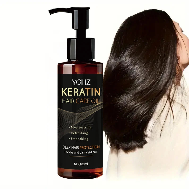 Keratin Smoothing Hair Oil