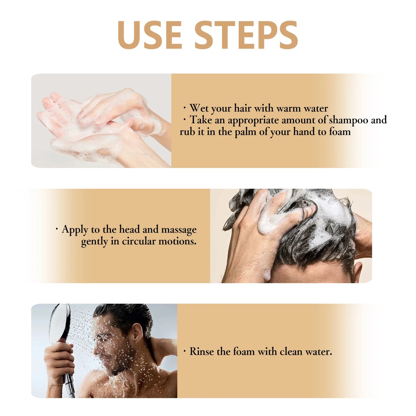 Men Hair Growth Shampoo