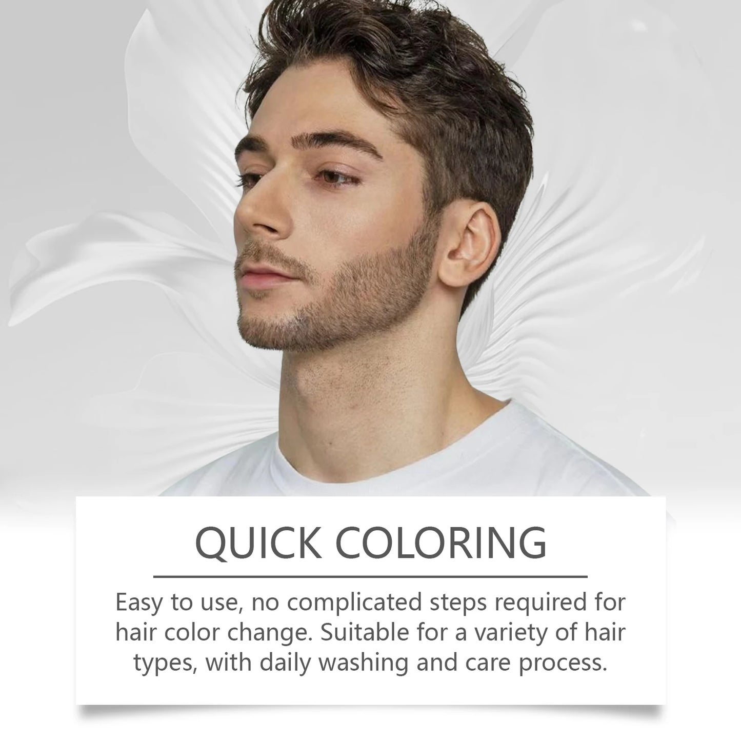 Men Hair Dye Shampoo
