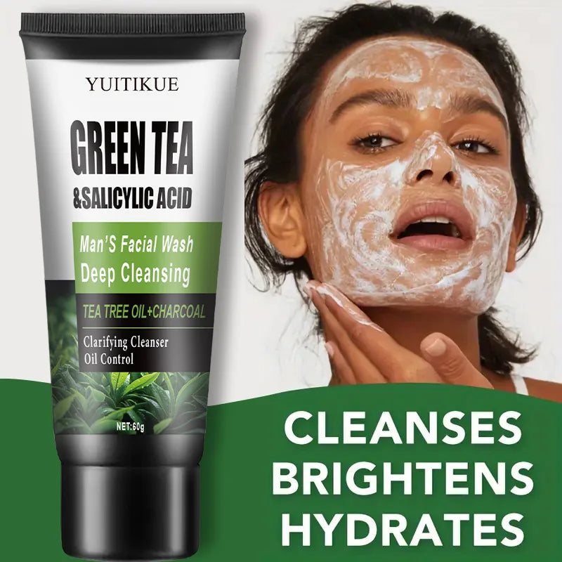 Men Green Tea Facial Wash