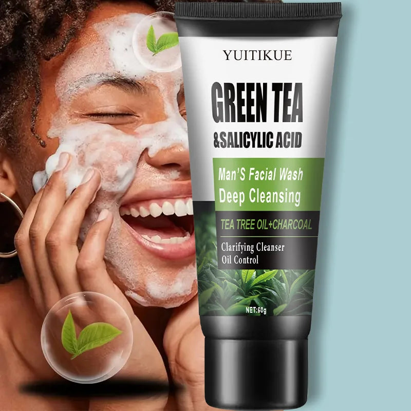 Men Green Tea Facial Wash