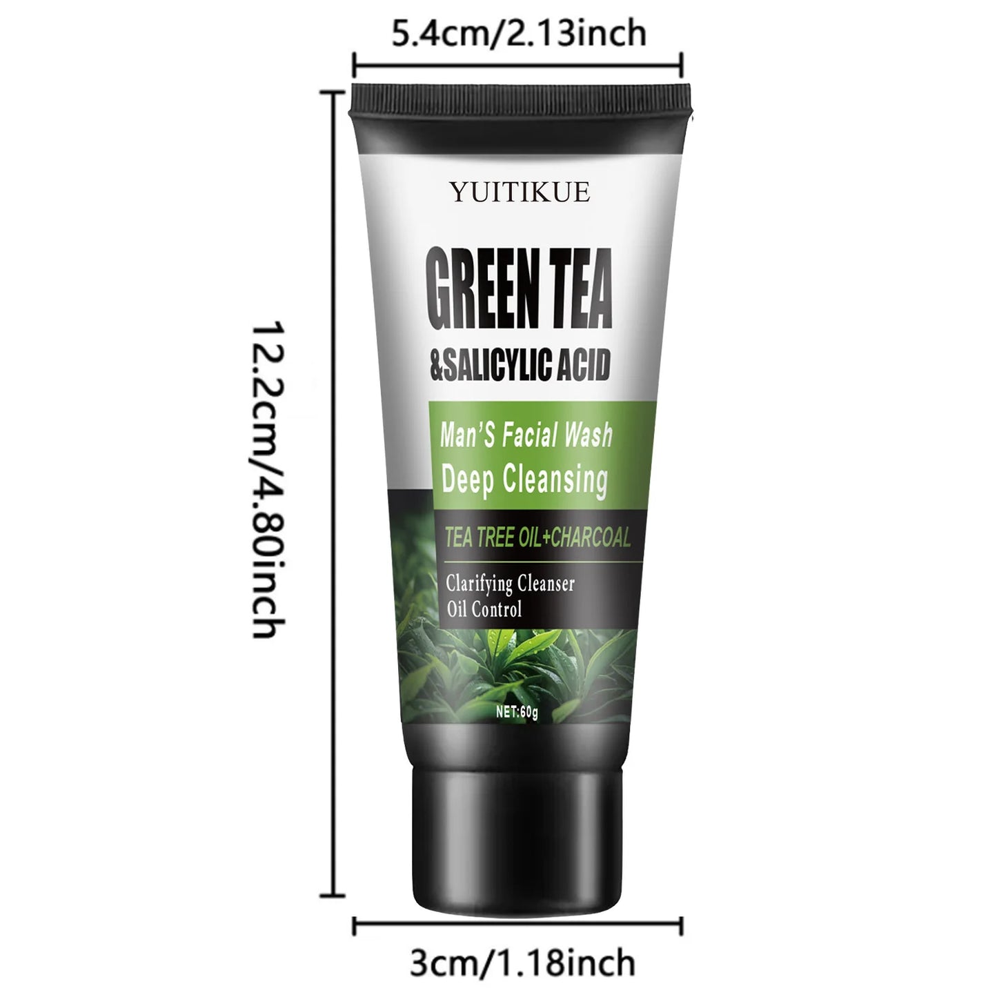 Men Green Tea Facial Wash